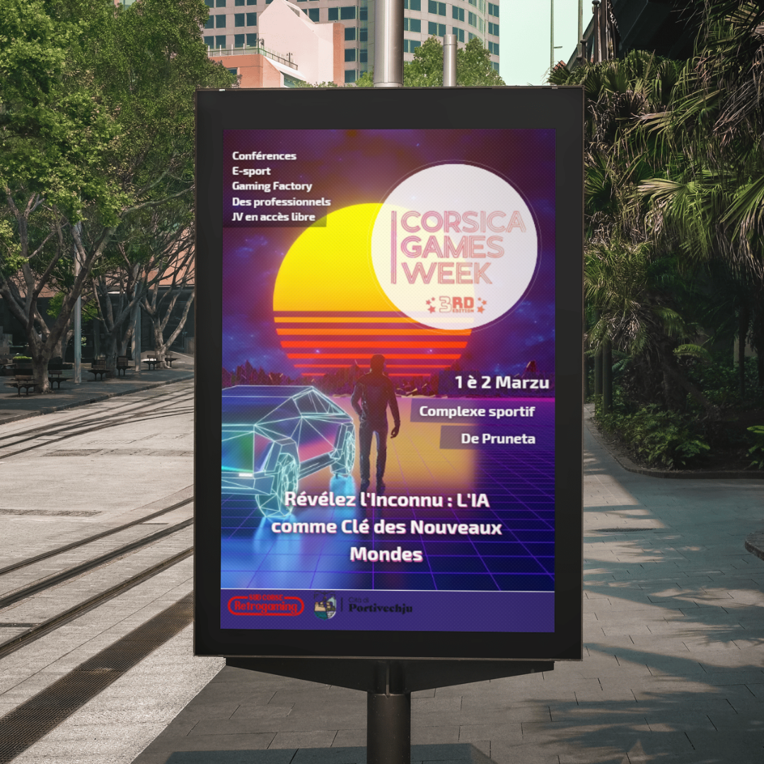 Production Graphique Corsica Games Week