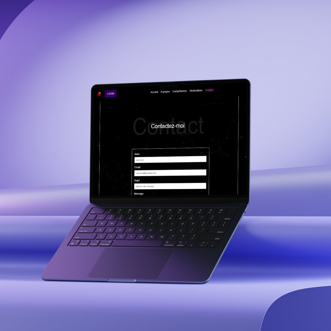 Mon Portfolio avec une base de données